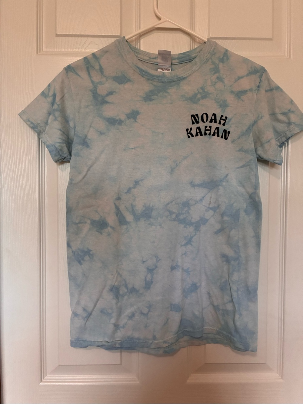Noah Kahan Blue Tie Dye Graphic Tee Shirt I Was I Am Size Small